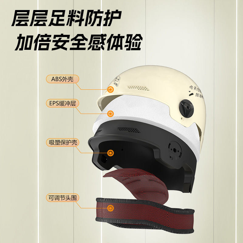 National standard certified electric vehicle helmets for men and women