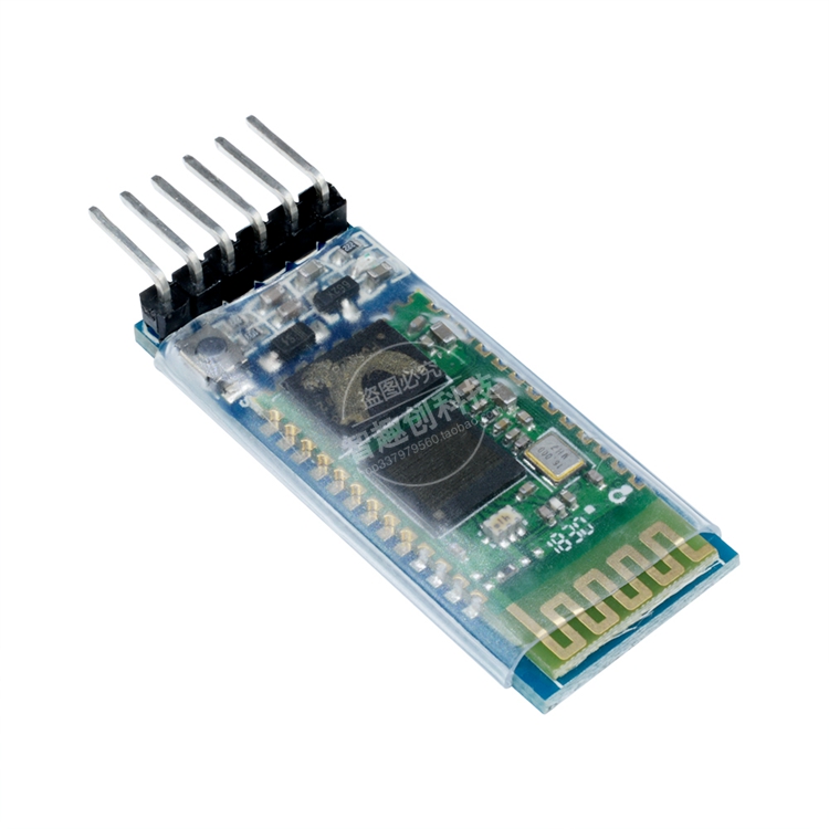 HC-05主从一体蓝牙扩展板模块6针 蓝牙无线串口透传模块 带清除键 - 图0