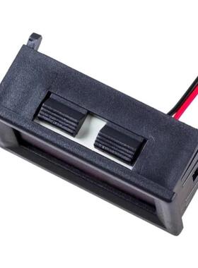 两线DC4.5V-30.0V直流数显电压表数字电压表头电动车表防反接0.56