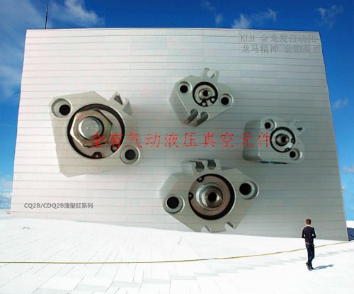 耐热薄型气缸CDQ2B32-30DZ/DM CDQ2B32X30DZ/DM CDQ2B32*30DZ/DM - 图1