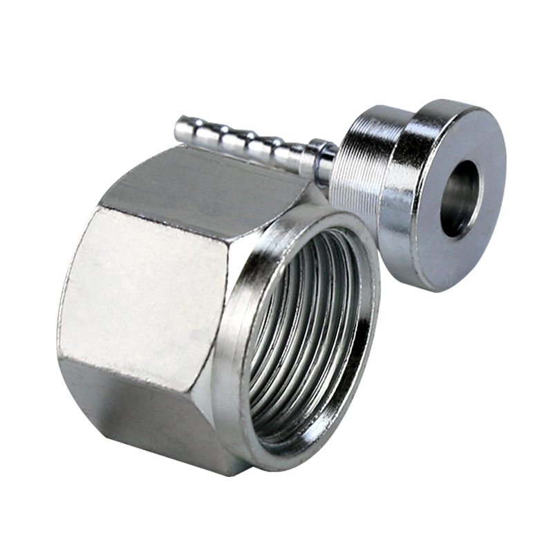 测压管扣压接头液压测压英制公制美制英制螺牙AO A C型扣压式接头 - 图3
