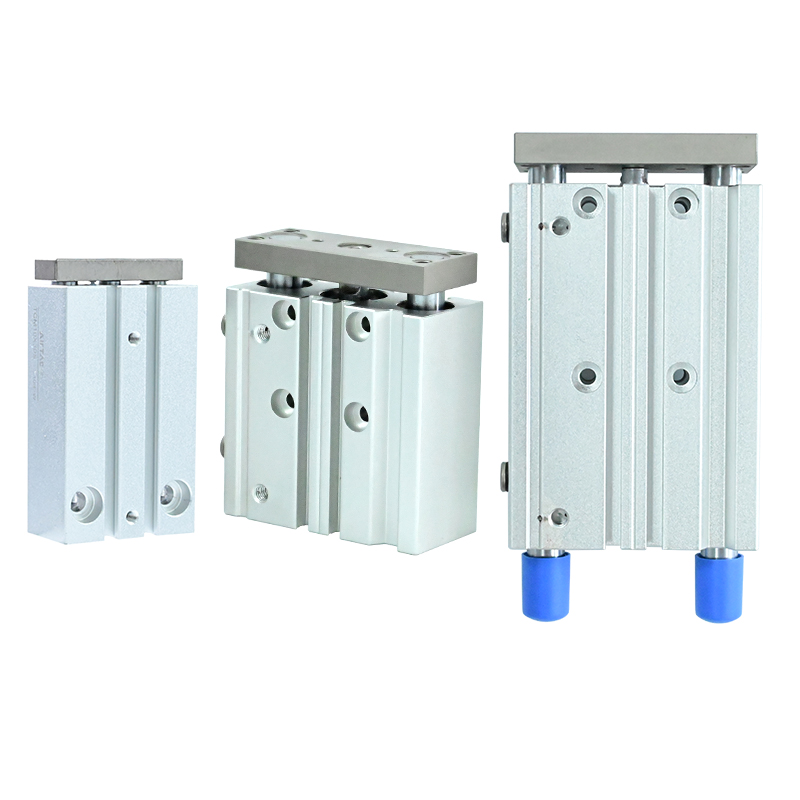 亚德客三轴气缸TCM12/16/20/32/40/50/63-10*20X25X30X60X75X90S - 图3