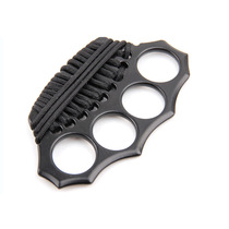 Metal fist buckle alloy four-finger iron fist summoner finger tiger martial arts fighting self-defense fighting hidden weapon hand buckle ring