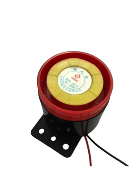 HNDZ高分贝报警器 电压24v BJ-2报警声蜂鸣器110分贝SFN-55蜂鸣器