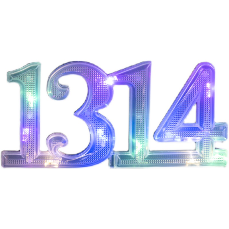 520情人节情侣告白蛋糕装饰发光love1314彩灯串灯带闪灯蛋糕摆件