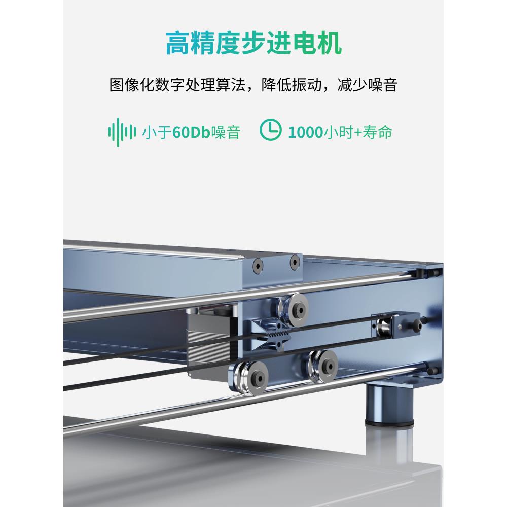 xTool D1 Pro5w激光雕刻机全自动小型切割木工刻字镭射打标叶雕机 - 图3