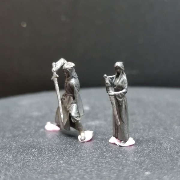 纯黄铜神雕侠侣小龙女杨过微场景鱼缸奇石古风造景小人物模型摆件,淘宝优惠券,粉丝福利购,淘宝优惠卷