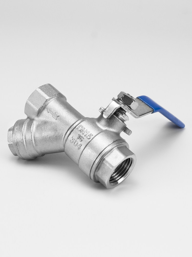 304不锈钢Y型过滤器球阀内丝螺纹丝扣手柄开关自来水空调过滤球阀,淘宝优惠券,粉丝福利购,淘宝优惠卷