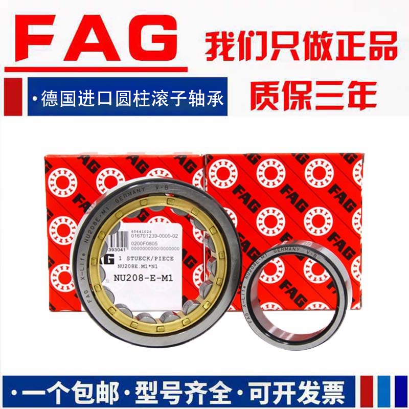 德国进口FAG轴承N NU NJ 316 317 318 319 320 322E.M1 TVP2 C3 - 图2