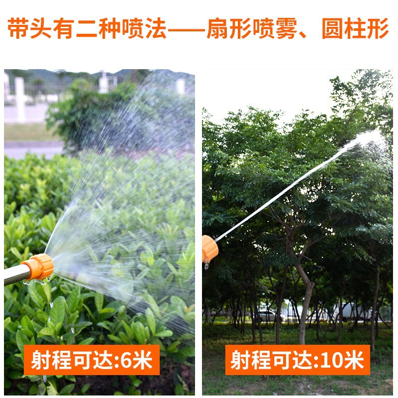 花园喷水器农用打药神器喷水枪拉杆式不锈钢喷水器伸缩喷水枪 - 图2