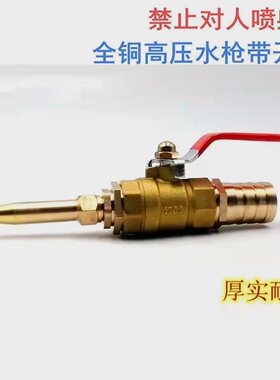 猪圈冲洗喷枪洗猪栏水枪喷嘴高压喷头洗车枪头养猪设备家