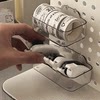 Desktop hole board storage rack display rack flat replacement accessories desk punch-free storage box shape wall decoration
