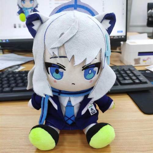 跨境新品 Blue Archive plush 游戏碧蓝档案毛绒玩具公仔玩偶礼物 - 图1