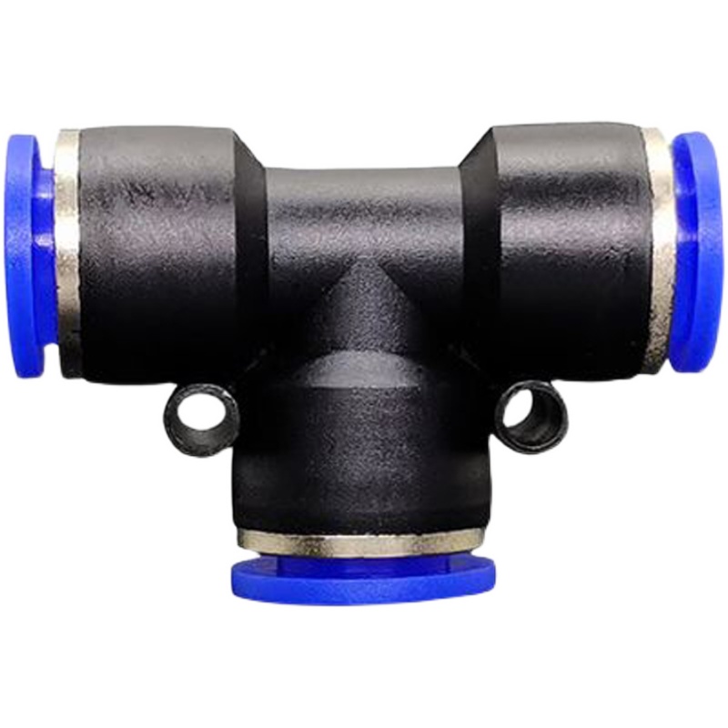 艾克斯AKS厂家气动管T型三通PE-6PE-8 PE-5 10PE12 14 16快速接头 - 图3