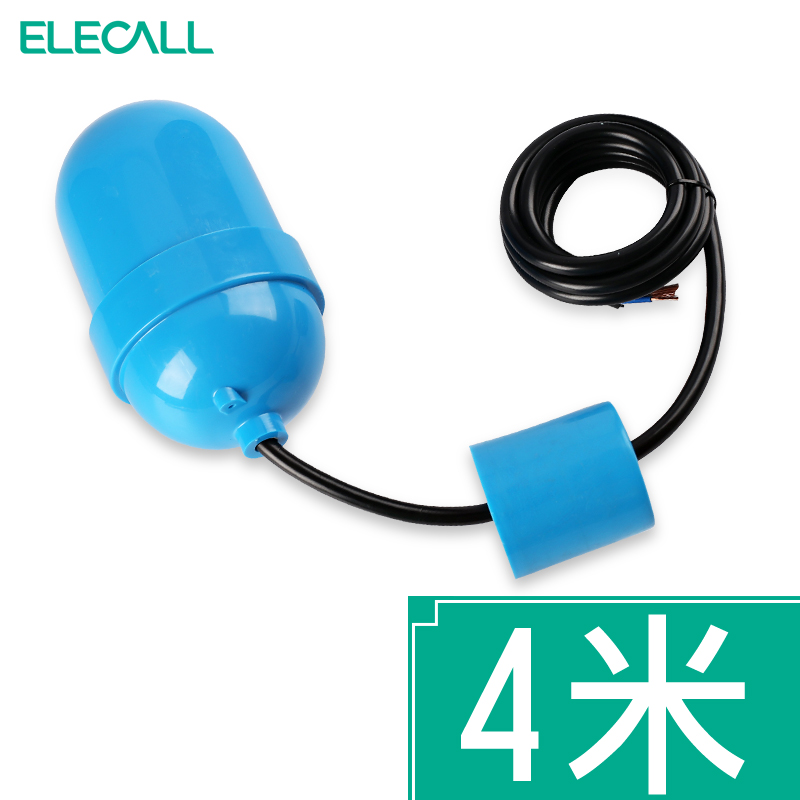 伊莱科电缆式浮球液位开关水位控制器水位传感器自动控制器FQS-4 - 图1