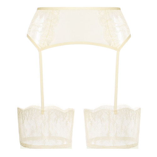 涞觅「像素蕾丝系列」一体式吊带丝袜女性感丝滑镂空诱惑连裤丝袜 - 图2