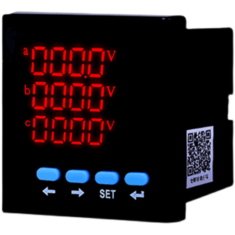 智能数字三相电表 高精度电流电压液晶数显功率检测电力仪表rs485 - 图3