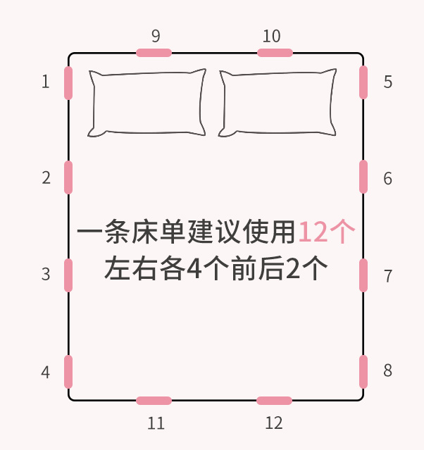 床单固定神器夹床单被子固定器被单防滑套床笠不会跑夹子卡扣无针-图2