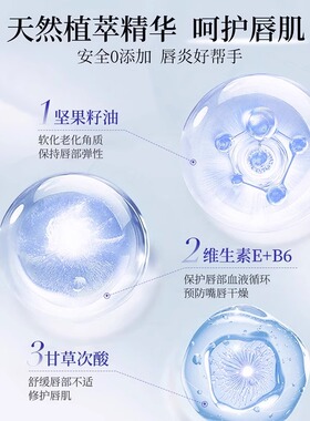 DHC润唇膏女无色保湿滋润唇膏