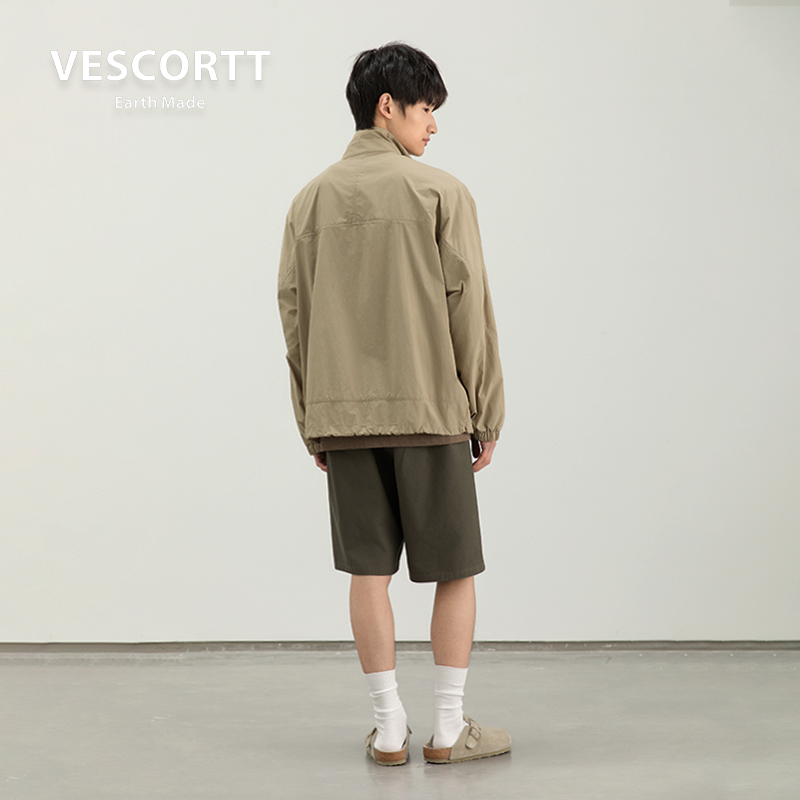 VESCORTT RE-NYLON再生尼龙 防泼水春夏男款透气防晒衣 轻薄夹克