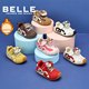 Belle children's shoes 25 autumn and winter new style retro moral training shoes for boys and girls, cute dog sneakers, children's sports shoes