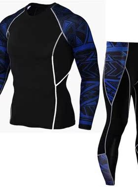 Winter Men s Thermal Underwear Long Sleeve Fitness Ti