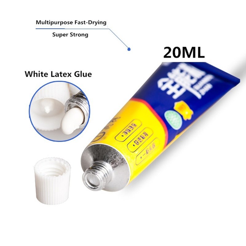 *20ml Nailless Liquid White Latex Glue Super Strong Fast Dry-图0