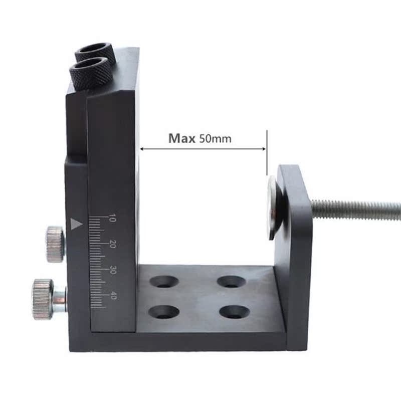 MD21 Aluminum Alloy Pocket Hole Jig Kit With 9mm Step Drill - 图2