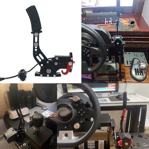 漂移游戏手刹赛车游戏模拟器USB免驱线性游戏手刹PCsteam游戏手刹 - 图1