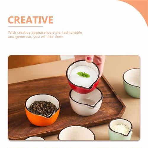 5pcs Sauce Serving Bowl Sauce Serving Pitcher Creamer - 图2