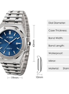 PLADEN Men Watches Top Brand Luxury 2021 Sport Men's Wat