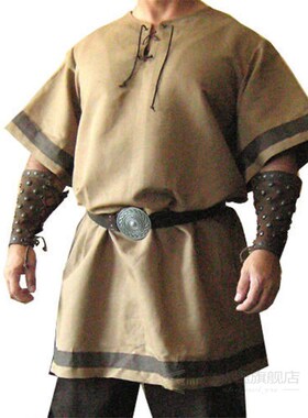 Middle Age Renaissance Warrior Knight Medieval Costume Men
