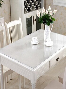 Waterproof PVC Tablecloth Table cloth Transparent Table Cove
