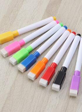 8pc 8Colorful Magnetic Whiteboard Pen White Board Marker Bui