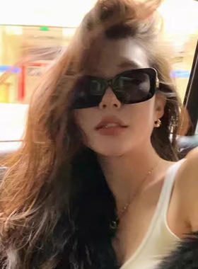 大框方形美拉德墨镜防紫外线