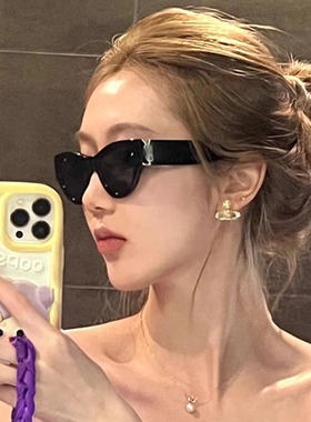 朴彩英rose墨镜新款欧美复古