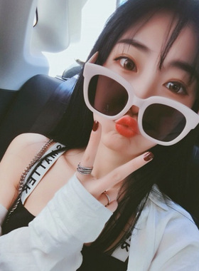 复古男款防紫外线小框遮阳高级感