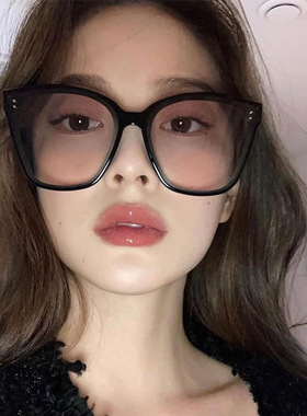 墨镜女ins韩版潮凹造型网红