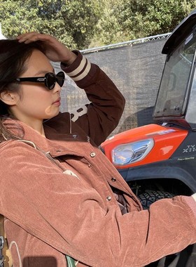 明星同款复古小众猫眼太阳眼镜