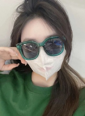 明星同款复古小众猫眼太阳眼镜