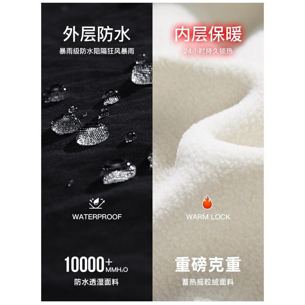 三合一可拆卸冲锋衣男生2025秋冬新款户外防风防水登山服夹克外套,淘宝优惠券,粉丝福利购,淘宝优惠卷