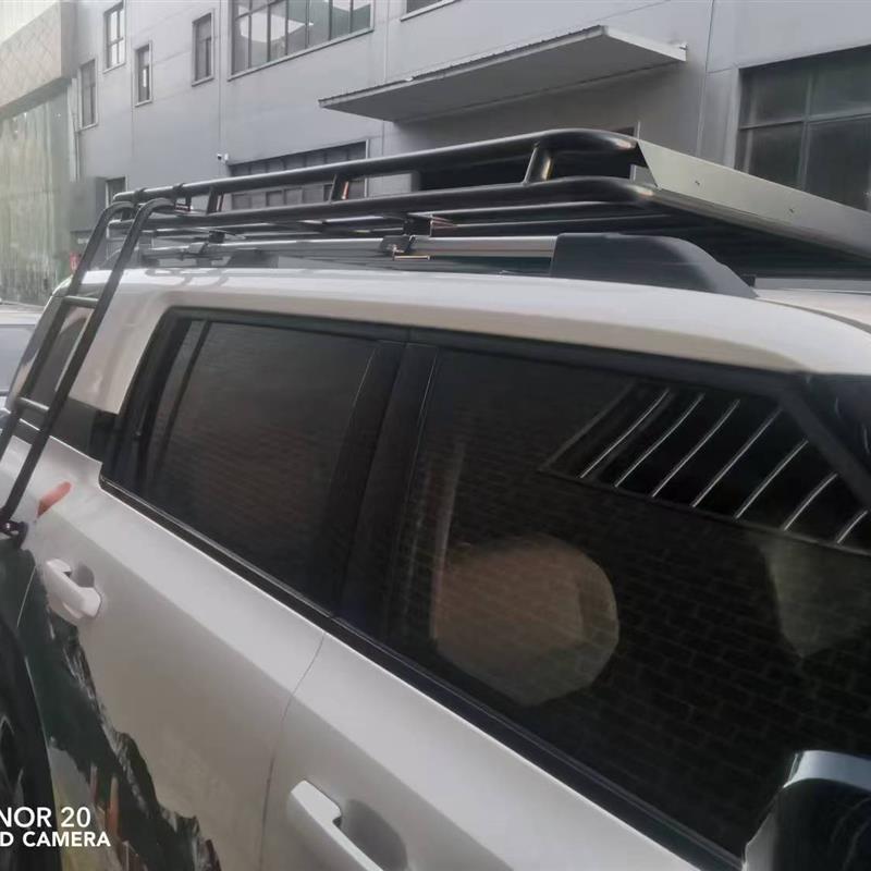 北京BJ30专用车顶行李框BJ30专用车顶行李架爬梯货架旅行架改装 - 图0
