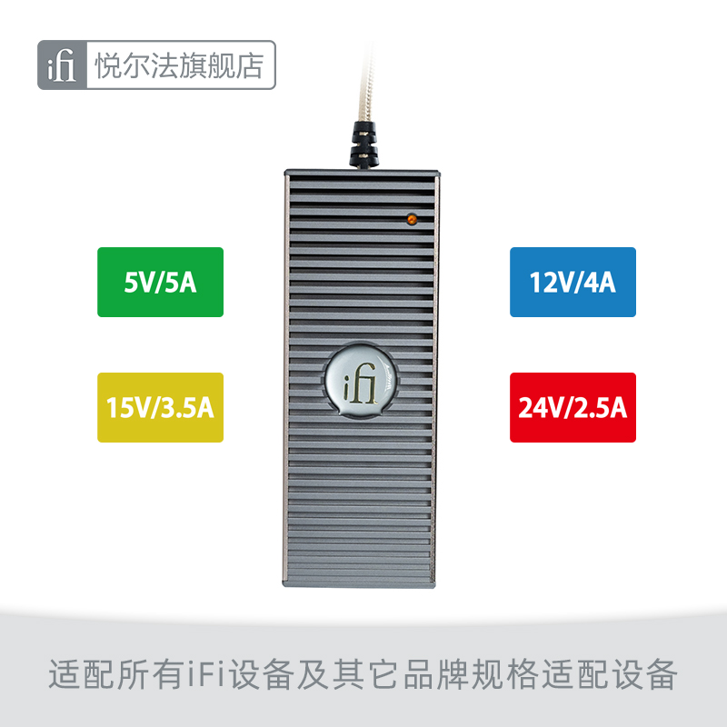 iFi悦尔法iPower Elite直流低噪音电源适配器hifi解码耳放消噪器 - 图0