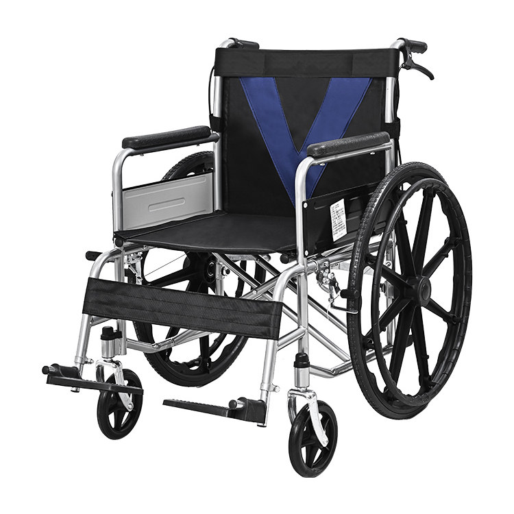 揽康手动轮椅车老年人可折叠便携瘫痪残疾人外出代步推车医院同款,淘宝优惠券,粉丝福利购,淘宝优惠卷