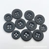 Cufflinks, shirt buttons, round, small, white buttons, clothes, jackets, men's suits, transparent inner buttons, small buttons, resin