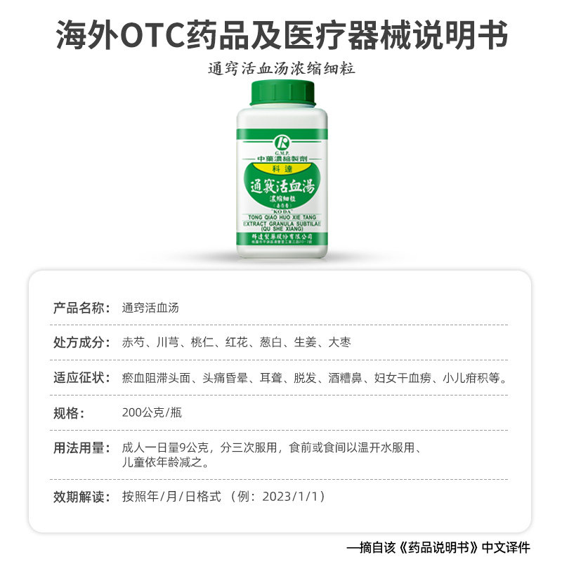  科达制药海外国际解热镇痛用药