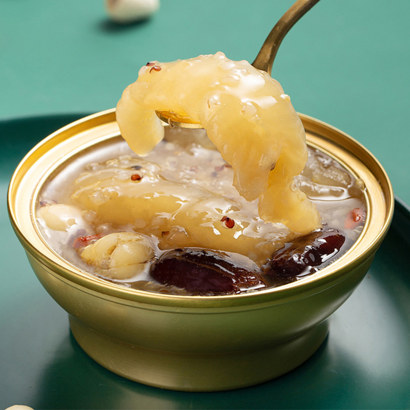 鲜珥家即食花胶胶原蛋白红枣银耳羹花胶牛奶椰浆早餐零食批发礼品