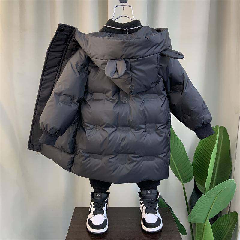 儿童羽绒服男童冬装新款帅气宝宝棉袄衣服中长款冬季加厚外套,淘宝优惠券,粉丝福利购,淘宝优惠卷