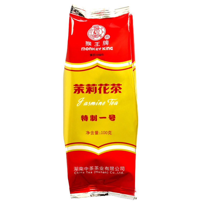 金猴王茉莉花茶特级浓香型2025新茶鲜灵绿茶横县飘雪茶叶袋装100g,淘宝优惠券,粉丝福利购,淘宝优惠卷