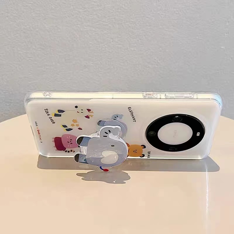 小象支架手链适用于一加ACE5pro手机壳oneplusace竞速一加ACE3v2v1+11小众1+13T全包1+9pro10pro个性8t魔方 - 图1